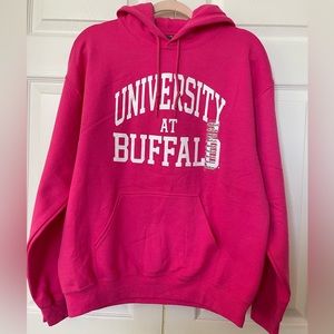 University at Buffalo Hot Pink Hoodie